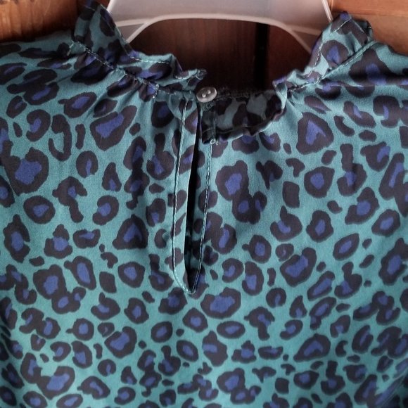 Ophelia Roe S leopard print tunic - Picture 3 of 3